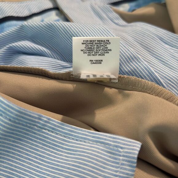 Peter Miller Khaki Tan Classic Quick Dry Business Casual Athleisure Golf Short - Picture 13 of 15